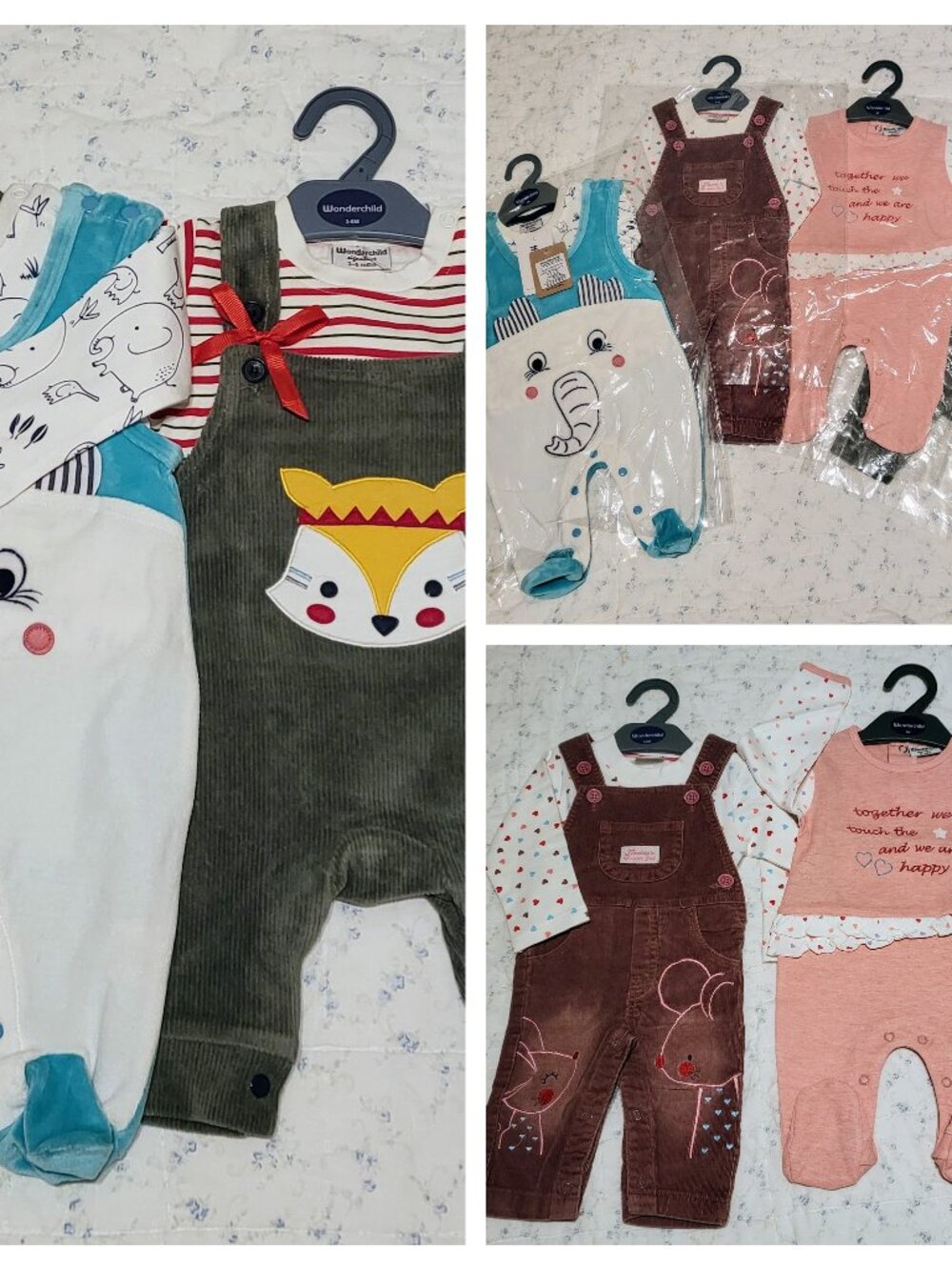 NWT - Infant Gir's 4 Sets Bundle